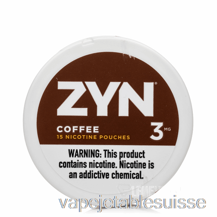 Vape Suisse Zyn Sachets De Nicotine - Café 3mg